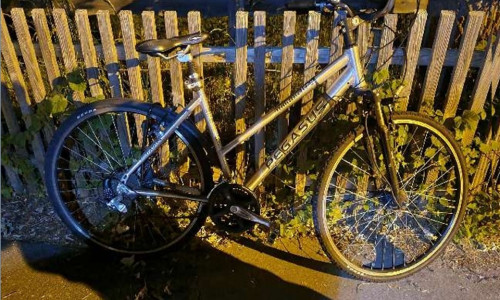 Die Polizei sucht nach dem Eigentümer dieses Fahrrads. 