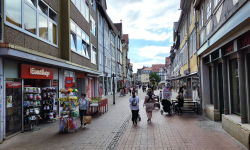 Die Fußgängerzone in der Wolfenbütteler Innenstadt soll weiter saniert werden.