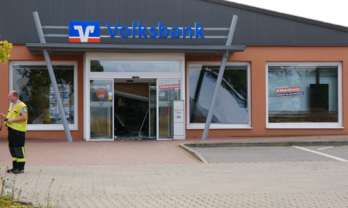 Diesmal hat es eine Volksbank-Filiale in Gadenstedt erwischt.