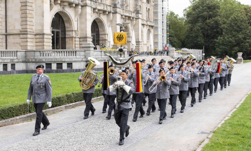 Das Heeresmusikkorps Hannover ist zu Gast in Gifhorn.