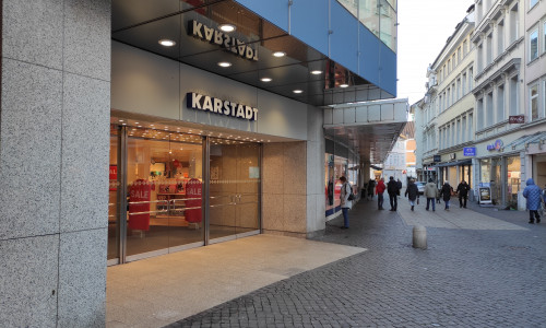 Die letzte noch verbleibende Filiale von Galeria Karstadt Kaufhof in Braunschweig. Macht sie nun endgültig dicht?