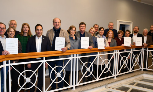 Die Vertreter der sechs LEADER-Regionen Südostniedersachsens im Amt für regionale Landesentwicklung Braunschweig