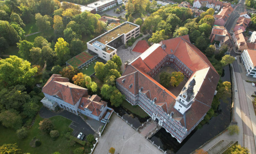 Das Gymnasium im Schloss.