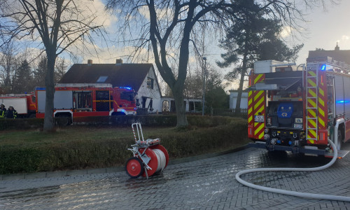 Am Vormittag gab es einen Brand in Immenrode.