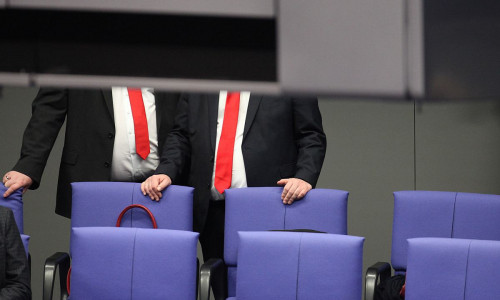 Zwei Bundestagsabgeordnete (Archiv)
