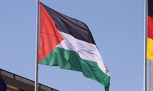 Palästinenser-Fahne (Archiv)