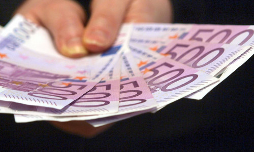 500-Euro-Geldscheine (Archiv)