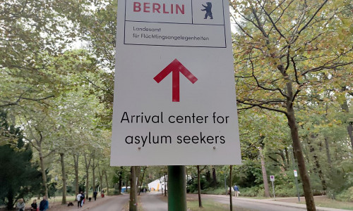 Ankunftszentrum für Flüchtlinge (Archiv)