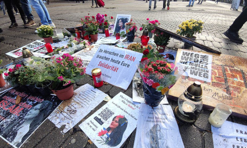 Protest gegen den Iran nach dem Tod von Mahsa Amini (Archiv)