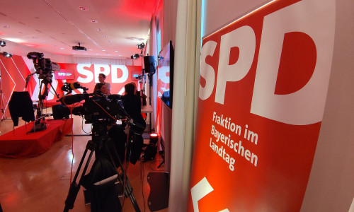 Landtagswahl in Bayern: SPD-Wahlparty am 08.10.2023