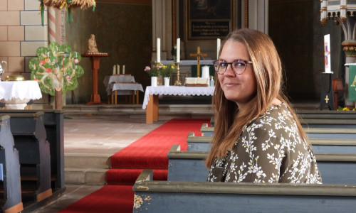 Die neue Pastorin für Groß Lafferde: Julia Josephine Braunsteiner.