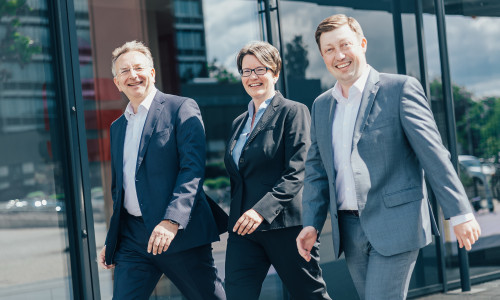 Dr. Ingo Lippmann, Tanja Dresselmann und Lars Dannheim (v. li.) sind ab 1. Januar das neue Vorstandsteam der Braunschweigischen Landessparkasse.