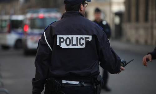 Französische Polizisten (Archiv)