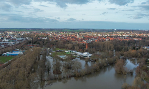 Tagelang wurde in Wolfenbüttel gegen die Wassermassen gekämpft.