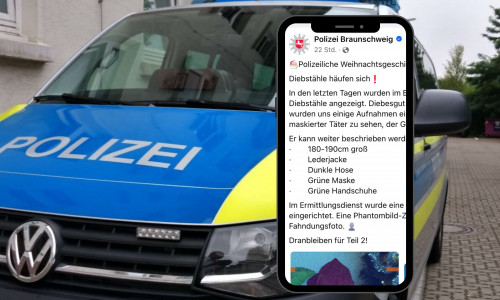 Auf Facebook berichtet die Polizei von vermehrten Einbrüchen in Braunschweig.