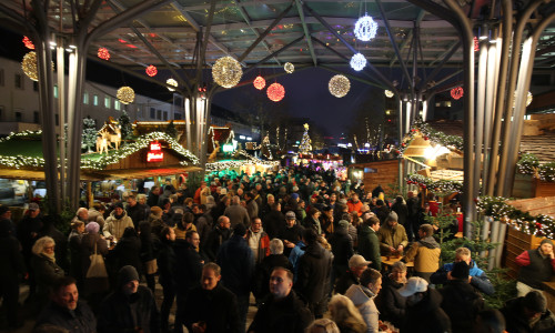 Der Wolfsburger Weihnachtsmarkt sorgte auch in diesem Jahr für festliche Stimmung.