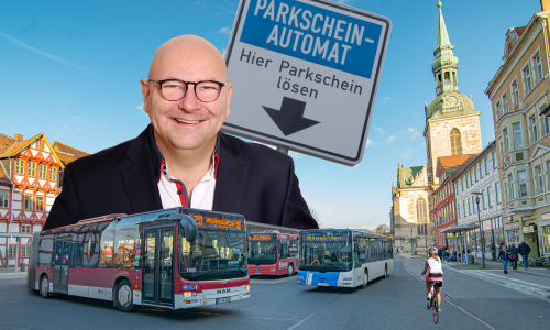 Der CDU-Fraktionsvorsitzende Marc Angerstein beantragt mit seiner Fraktion ein Mobilitätskonzept für Wolfenbüttel.