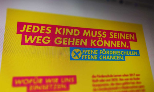 Die FDP warb für das Volksbegehren. (Bildschirmfoto)