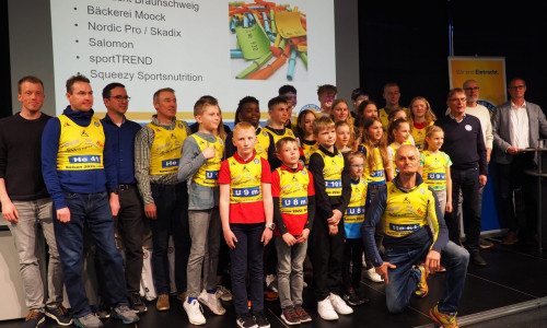 Tour de Harz: Sieger mit gelben Leibchen.