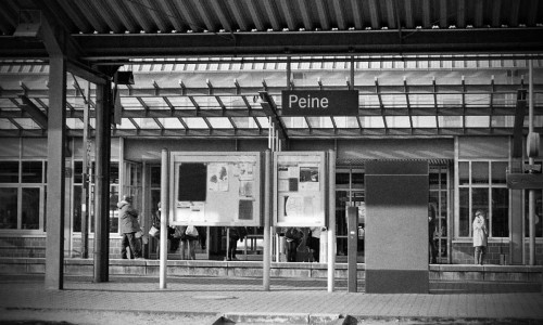 Bahnhof in Peine.