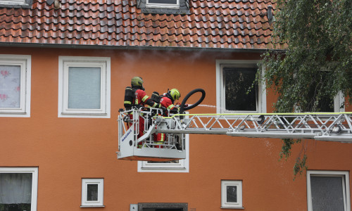 Am Mittag kam es zu einem Feuerwehreinsatz in der Kampstraße.