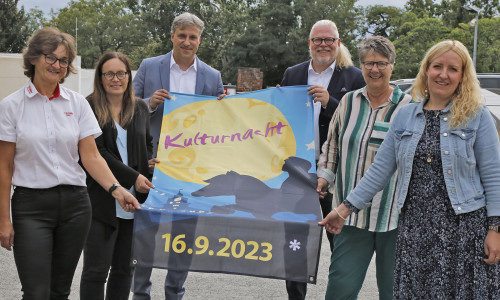 Stellten das Programm zur Kulturnacht am 16. September vor (von links): Daniela Rensch, Martina Staats, Thorsten Drahn, Björn Reckewell, Annette Junicke-Frommert und Jana Hinrichs.