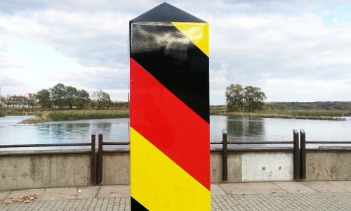 Grenze Polen-Deutschland an der Oder (Archiv)