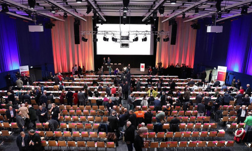 Gründungsparteitag der Wagenknecht-Partei BSW am 27.01.2024