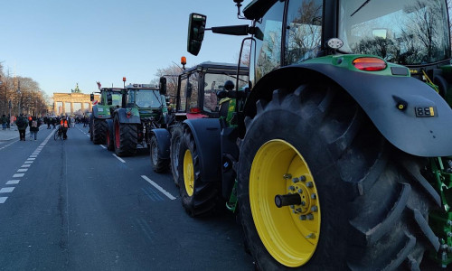 Bauernproteste am 08.01.2024