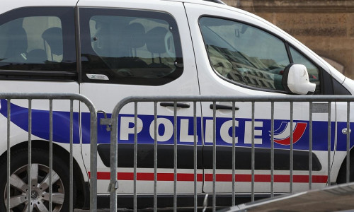 Französisches Polizeiauto (Archiv)