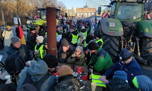 Bauernproteste am 08.01.2024