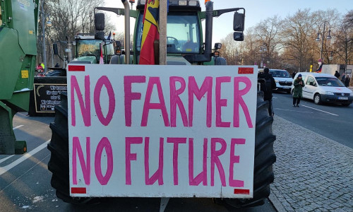 Bauernproteste im Janaur 2024