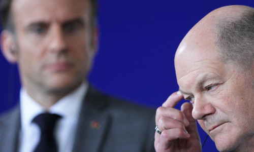 Emmanuel Macron und Olaf Scholz (Archiv)