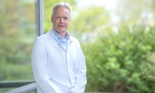 Der neue Chefarzt der Klinik für Kinder- und Jugendmedizin am skbs, Dr. med. Andreas Beilken.