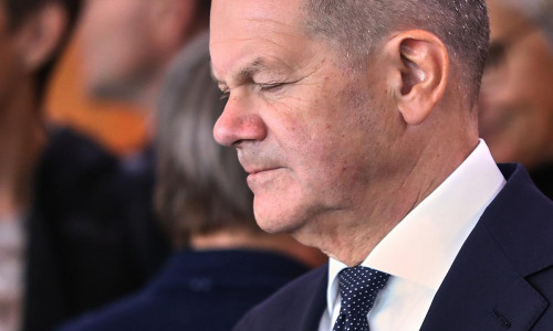 Olaf Scholz am 09.10.2024