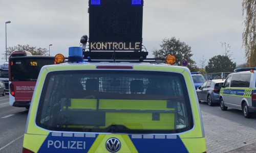 Die Polizei kontrollierte an acht Standorten in der Region. 