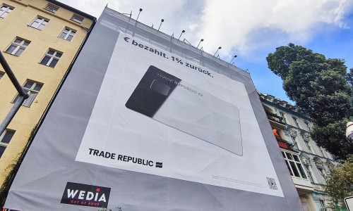 Werbung für Trade Republic (Archiv)