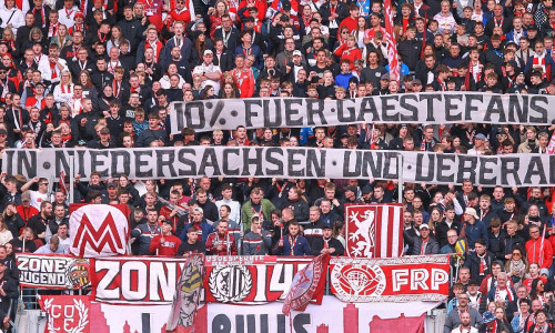 Fans von RB Leipzig fordern 10 Prozent für Gästefans (Archiv)