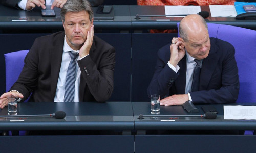 Robert Habeck und Olaf Scholz (Archiv)