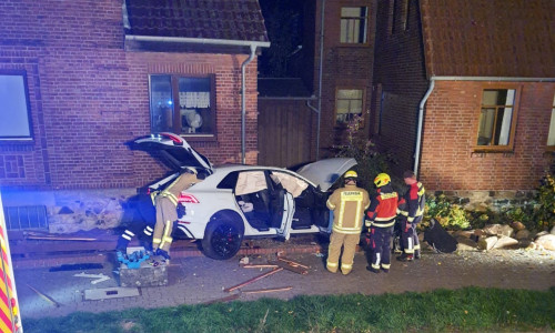 Am Freitagabend kam es zu einem Unfall am Ortseingang in Grafhorst. 