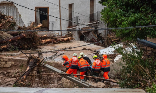 Flutkatastrophe im Osten Spaniens im Oktober 2024