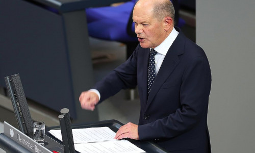 Olaf Scholz am 16.10.2024