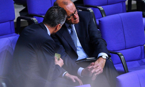 Thorsten Frei und Friedrich Merz (Archiv)