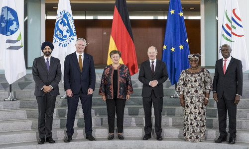 Treffen von Bundeskanzler und internationalen Organisationen am 08.10.2024