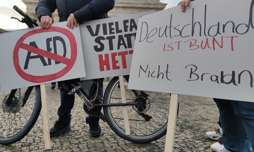 Demo gegen Rechtsextremismus (Archiv)