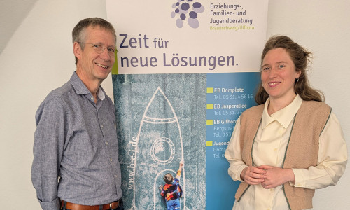 Jörg Lewerenz und Nora Klein.