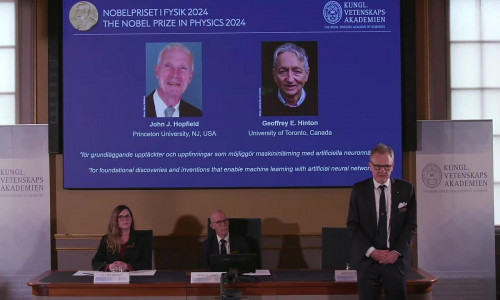 Bekanntgabe Physik-Nobelpreis 2024 (Archiv)