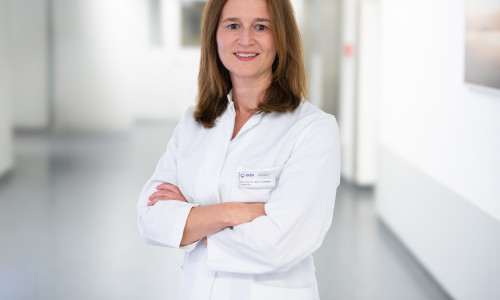 Neue Chefärztin der Medizinischen Klinik I, Klinik für Gastroenterologie, Hepato- logie, Interventionelle Endoskopie und Diabetologie am skbs, Privatdozentin Dr. med. Henrike Lenzen.