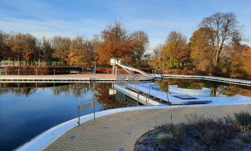 Freibad am Elm.