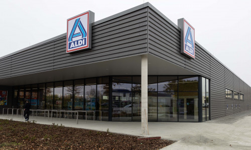 Am Freitag wird der neue Aldi-Markt in Lebenstredt eröffnet. 